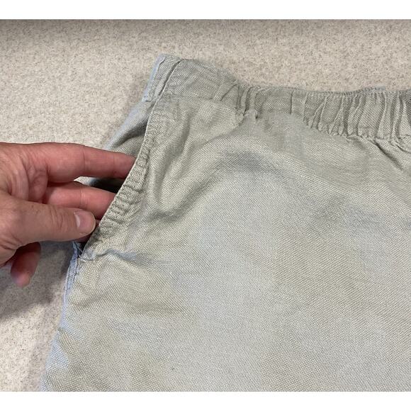 Tommy Bahama Men’s Sz XL Linen Blend Beach Shorts Beige Vacation Casual Wear - Picture 7 of 12